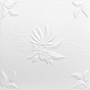 Polisztirol mennyezet burkolat, 4 mm vastag mennyezeti lap (50x50 cm) Tropical