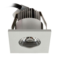 PowerLED Haxa DSL - alu foglalatban (1W) - meleg fehér