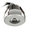 PowerLED Haxa - alu foglalatban (1W) - meleg fehér