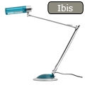 Íróasztali lámpa, fénycsöves, Ibis KT028, zöld