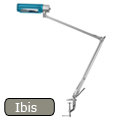 Íróasztali lámpa, asztalra rögzíthető, Ibis KT028C, zöld