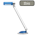 Íróasztali lámpa, fénycsöves, Ibis KT030, kék