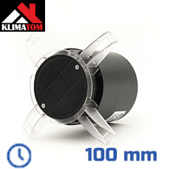 IDEA Design ventilátor előlap nélkül, gördülőcsapágyas (100 mm) időkapcsolós, 5 év garancia!