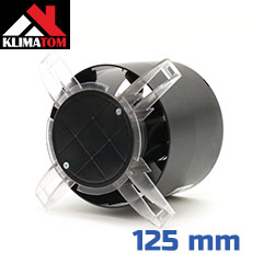 IDEA Design ventilátor előlap nélkül, gördülőcsapágyas (125 mm) 5 év garancia!