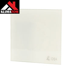 IDEA üveg előlap BASE ventilátorhoz (20x20 cm), fehér