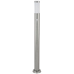 Inox Torch kültéri állólámpa (E27) rozsdamentes acél, mozg. érz., 110 cm