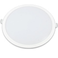 Fürdőszobai LED panel (kör alakú) 18W - természetes fehér, IP65