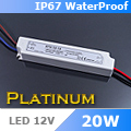 LED tápegység 12 Volt IP67 (20W/1.67A)