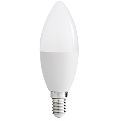 E14 LED lámpa (8W/210°) Gyertya - meleg fehér Mio LED