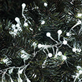 LED fényfüzér (3.6W/288 LED) hideg fehér, időzítős