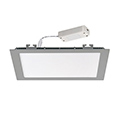Katro LED panel IP44 ezüst (300 mm) 23W - meleg fehér