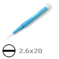 Kerámia csavarhúzó lapos (2.6 mm fej) Végkiárusítás!