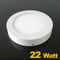 LED panel (200 mm) 22W (kerek) hideg fény, falon kívüli