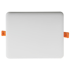 Keret nélküli fürdőszobai LED panel (négyzet alakú) 20W - természetes fehér IP65/IP20