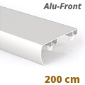 Alu-Front előlapos alumínium karnis (fehér) - 200 cm