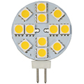 LED lámpa G4 (2.4W/120°) Tárcsa - hideg fehér