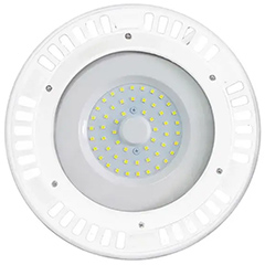 UFO LED csarnoklámpa, 120°, IP44 (50W, 4000lm, 3000K) meleg fehér