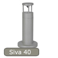 Siva EL-40 kültéri lámpa GU10 foglalattal