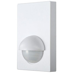Lapos PIR szenzoros mozgásérzékelő, falra szerelhető, IP20, max 1200W (TMB-016)