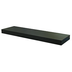 Laminált lebegő polc rejtett konzollal (80x23x5 cm) wenge