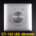 Fali Design LED dimmer (12/24V DC) - alu - 144W (CT102)