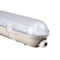 T-IP65 T8 armatúra  por-páramentes 1 db 150 cm-es LED csőhöz, Kifutó!