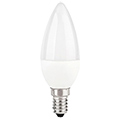 LED lámpa E14 (6W/200°) Gyertya - természetes fehér