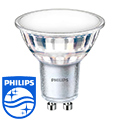 LED lámpa GU10 (5Watt/120°) meleg fehér Philips