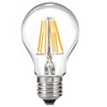 E27 LED izzó Retro filament (8W/300°) Körte - meleg fehér
