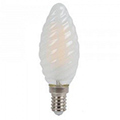 LED lámpa E14 Filament (4W/300°) Csavart - meleg fehér Utolsó
