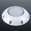 LED medence lámpa (18W/180°) IP68 foglalattal - hideg feh.