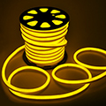 LED Neon csík (flexibilis) 80 LED/méter, 4.8W, sárga