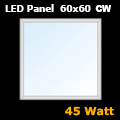 LED panel (600 x 600 mm) 45W - hideg fehér