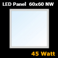 LED panel (600 x 600 mm) 45W - természetes fehér (2 db)
