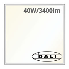 LED panel (595 x 595 mm) 40W - természetes fehér, DALI, TRIDONIC tápegység