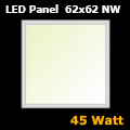 LED panel (620 x 620 mm) 45W - természetes fehér