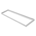 LED panel kiemelő, falonkívüli beépítőkeret (120x30cm) lapraszerelt, csavaros