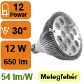 x. PAR38 LED lámpa E27 (PowerLED/12W/30°) meleg fehér