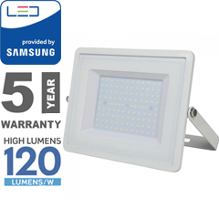 PRO LED reflektor fehér (100W/100°) hideg fehér, 120lm/W, Samsung Kifutó