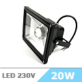 Lencsés LED reflektor (20W/COB/60°) Természetes fehér