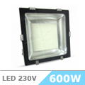 Slim LED reflektor (600W/100°) Hideg fehér