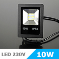 SMD LED reflektor (10W/150°) Hideg fehér