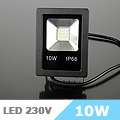 SMD LED reflektor (10W/150°) Természetes fehér