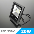 SMD LED reflektor (20W/150°) Hideg fehér