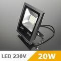 SMD LED reflektor (20W/150°) Hideg fehér