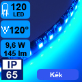 LED szalag kültéri (3528-120) - kék