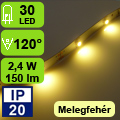 x.Flexi LED szalag beltéri (3528-30) - sárga