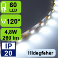 x.Flexi LED szalag beltéri (3528-60-BN) - hideg fehér