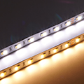 LED szalag beltéri 2835-120 (24 Volt) - CCT változtatható színhőm. Kifutó!