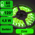 x.Flexibilis LED szalag beltéri (60LED/LM) - zöld